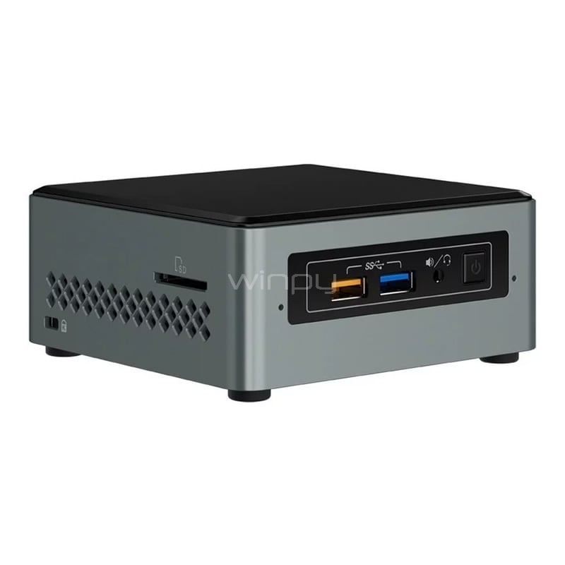 Mini PC Intel NUC6CAYH (Celeron J3455, 4GB RAM, 120GB SSD, WiFi AC