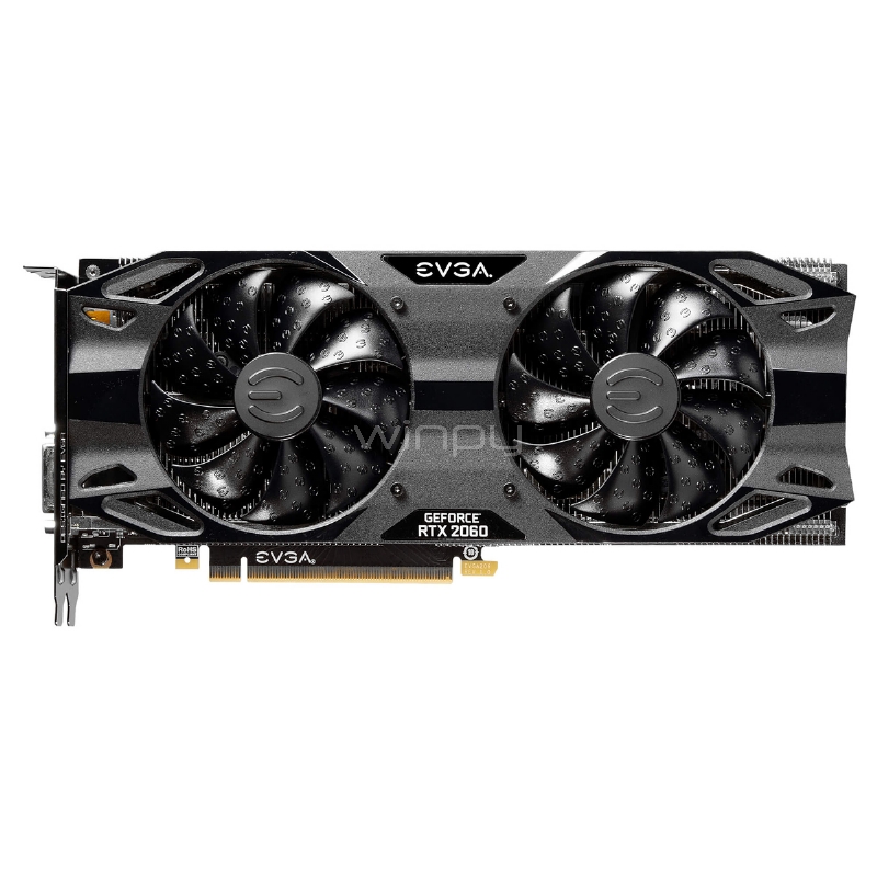 Tarjeta gráfica EVGA GeForce RTX 2060 SC Ultra Gaming de 6GB GDDR6