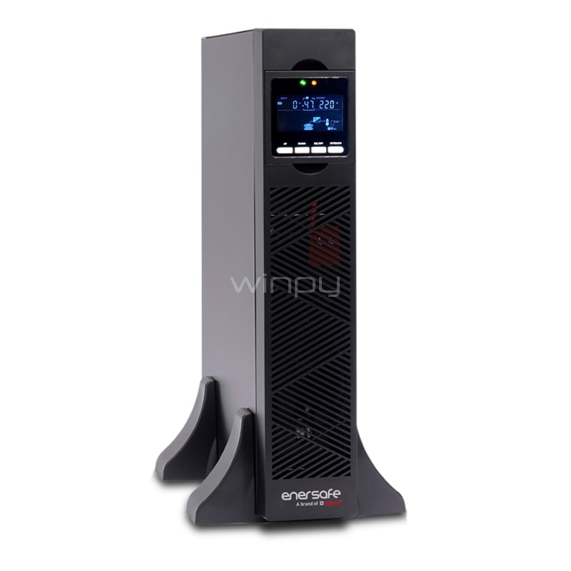 UPS Enersafe Online ESOL RTH-C de 3kva (Monofásica, 3000VA/2700W, Torre/Rack 2U)