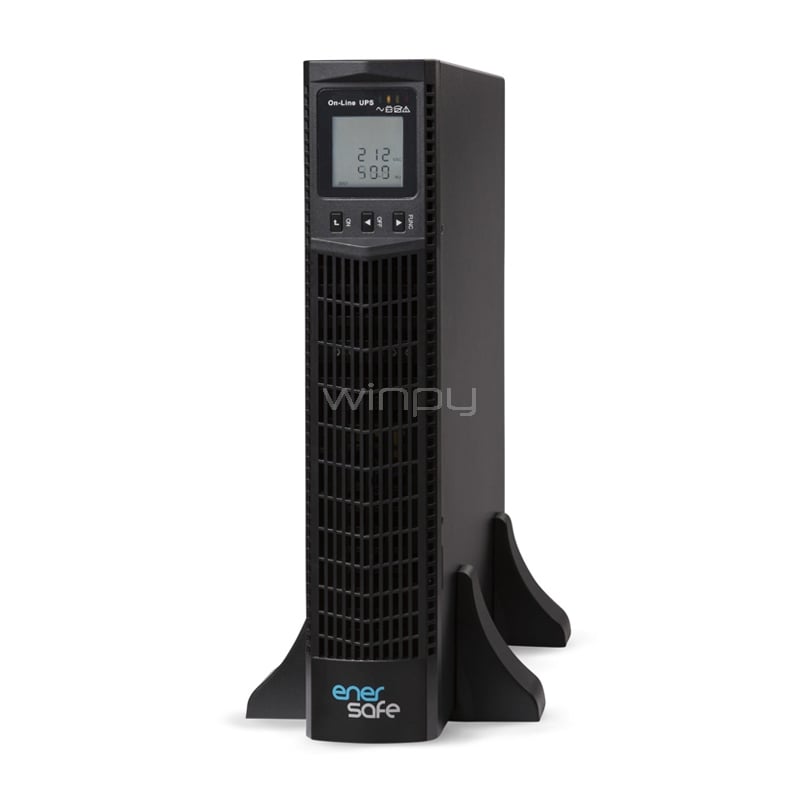UPS Enersafe Online ESOL RTH-C LR de 1kva (Monofásica, Long Run, 1000VA / 900W, No incluye baterías)