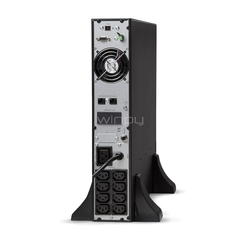 UPS Enersafe Online ESOL RTH-C LR de 1kva (Monofásica, Long Run, 1000VA / 900W, No incluye baterías)