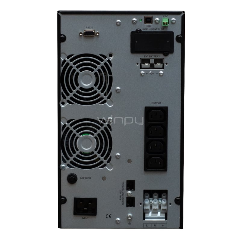 UPS Enersafe UPS ESOL T-E Online (3kVA/2.7kW, 220-240V, Monofásica)