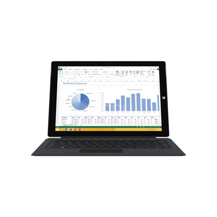 Tablet Microsoft Surface Pro 3 de 12“ (i7-4650U, 8GB RAM, 256GB