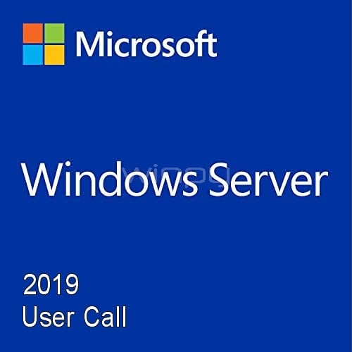 Pack de Licencias CAL Microsoft Windows Server 2019 (5 Usuarios, Multilingüe)