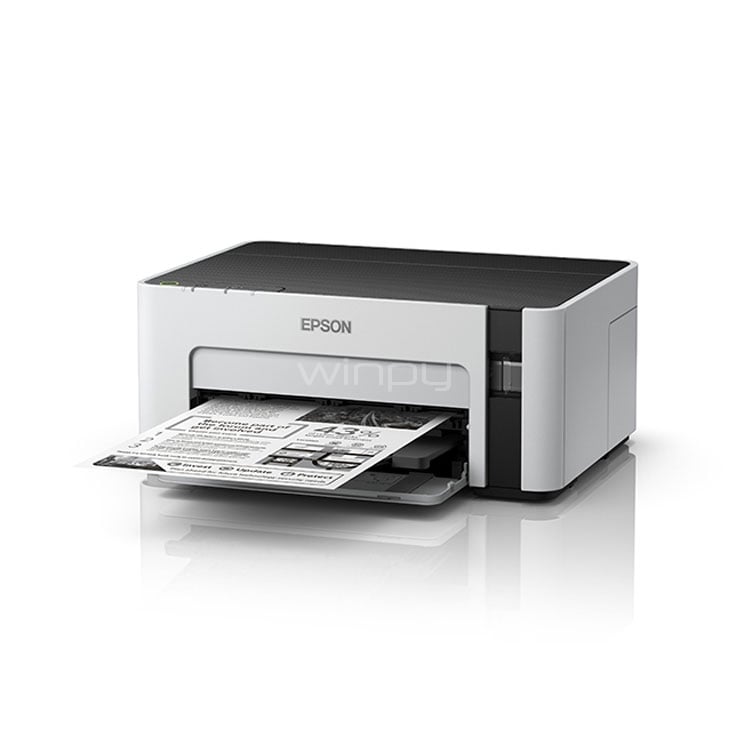 Impresora Epson EcoTank M1120 Wireless (Monocromática, 32ppm, 720 dpi, Wi-Fi/USB)