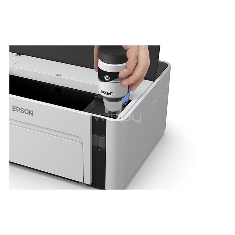Impresora Epson EcoTank M1120 Wireless (Monocromática, 32ppm, 720 dpi, Wi-Fi/USB)
