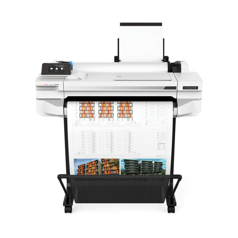 Plotter HP DesignJet T530 de 24/36“ (Tinta Color, WiFi/Lan/USB, Incluye  Soporte) - Winpy.cl