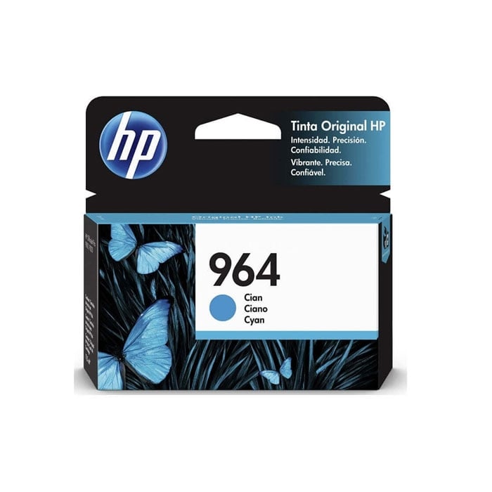 Cartucho original de tinta HP 964 cian (3JA50AL)