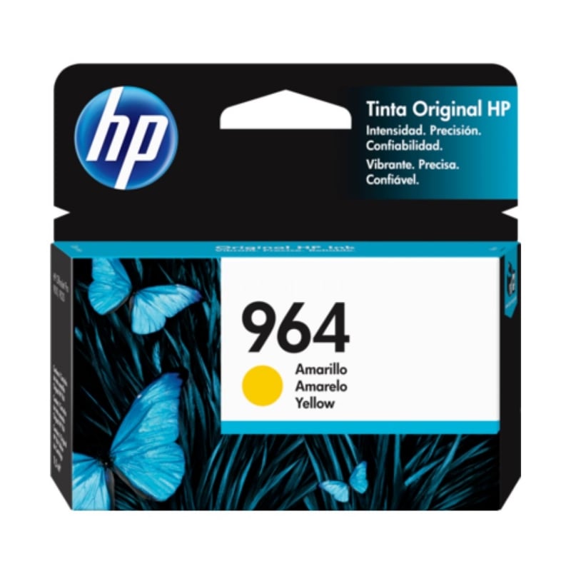 Cartucho original de tinta HP 964 amarillo (3JA52AL)