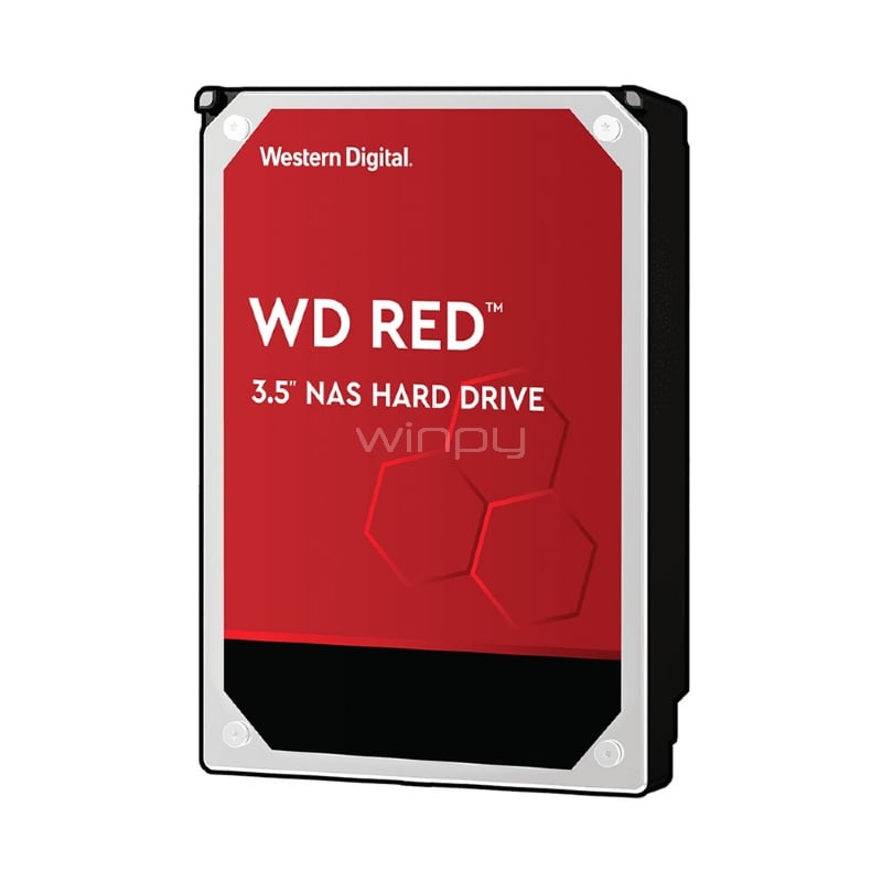 Disco duro Western Digital Red de 2TB para NAS (SATA, Formato 3.5“, Cache 256MB)