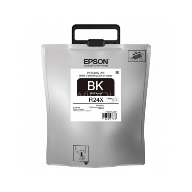 Bolsas de Tinta Negro Epson R24X Alta capacidad