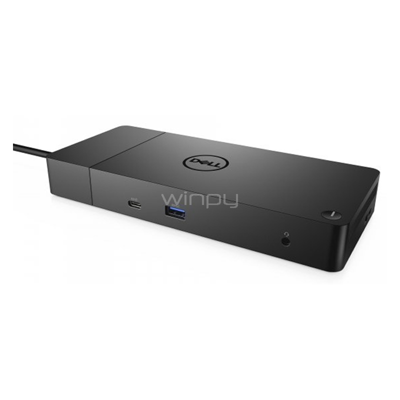 Estación de Acoplamiento Dell WD19-130W USB-C (Audio In/ Out, USB-A 3.1, D-Port, HDMI, LAN, PD 90W)