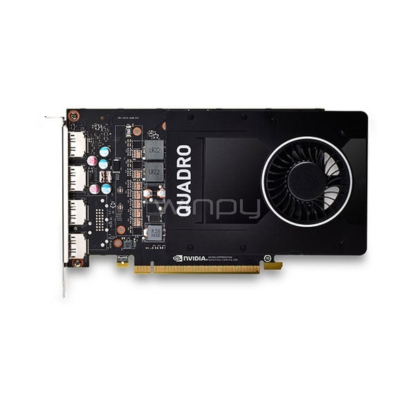 Tarjeta de vídeo Profesional PNY Nvidia Quadro P2000 de 5GB GDDR5