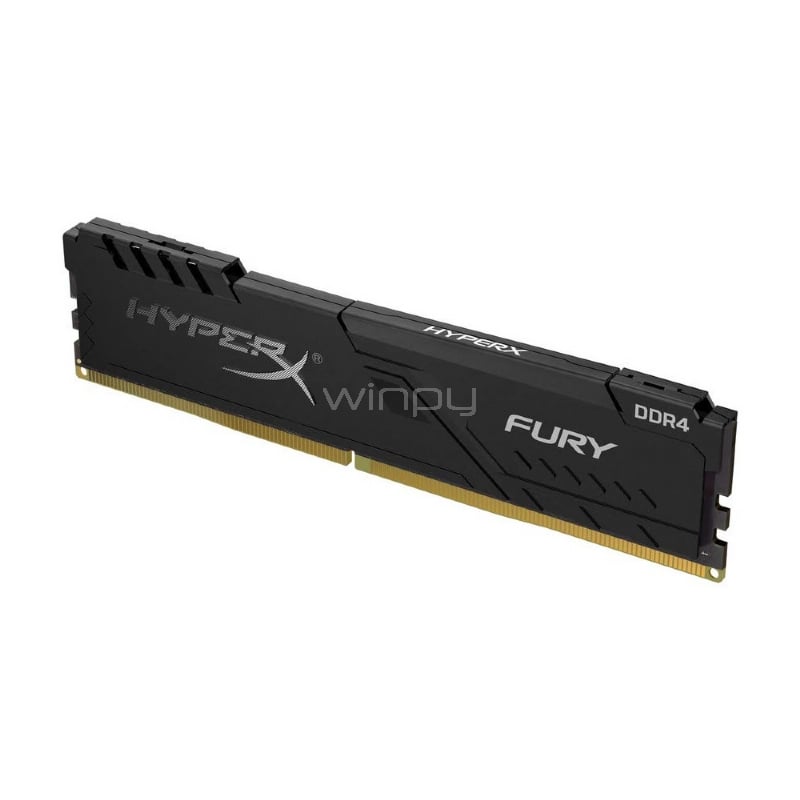 Memoria RAM HyperX Fury de 8GB (2666MHz, DDR4, CL16, DIMM, Black)