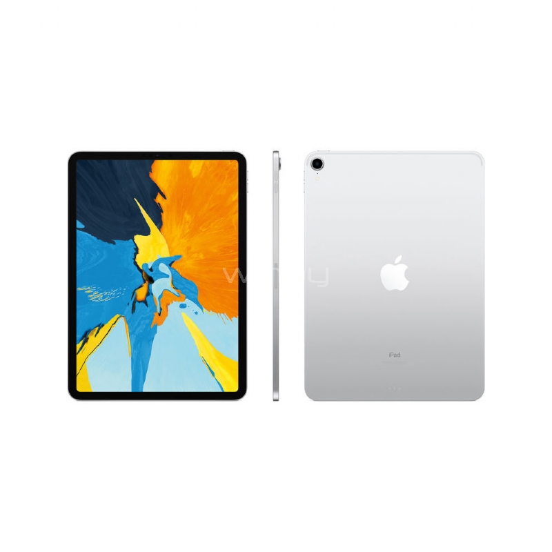 Apple iPad Pro de 11“ (finales de 2018, 256GB, Wi-Fi + Cellular, Silver )