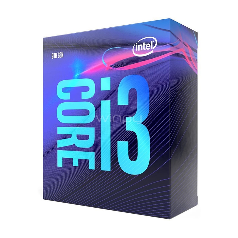Procesador Intel Core i3-9100 Coffee Lake (LGA1151v2, QuadCore, 3.6GHz)