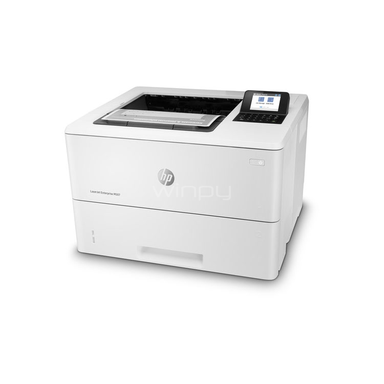 Impresora monocromática HP LaserJet Enterprise M507dn (USB 2.0 y  conectividad Ethernet, Impresión a doble cara) - Winpy.cl