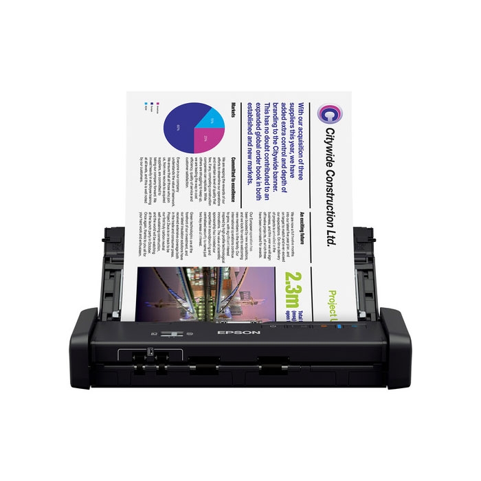 Escáner de documentos dúplex portátil Epson WorkForce ES-200