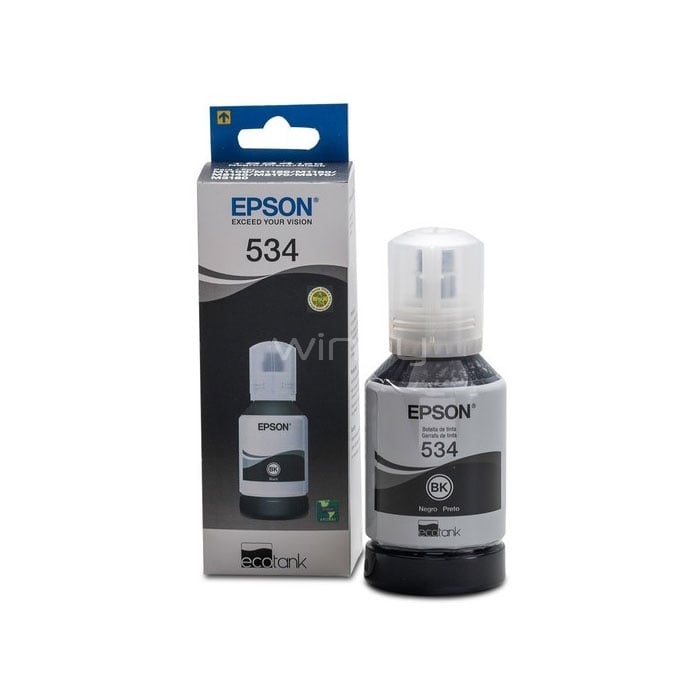 Botella de Tinta Negra Epson T534, T534120-AL