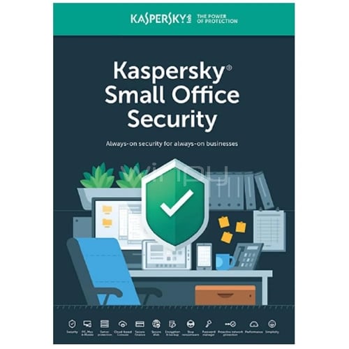 Licencia Kaspersky Small Office Security (5 Usuarios, 3 Años, Descargable)