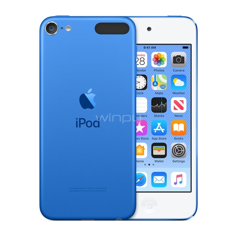 Apple iPod Touch de 128GB (Pantalla Retina 4“, 7a generación, Azul)