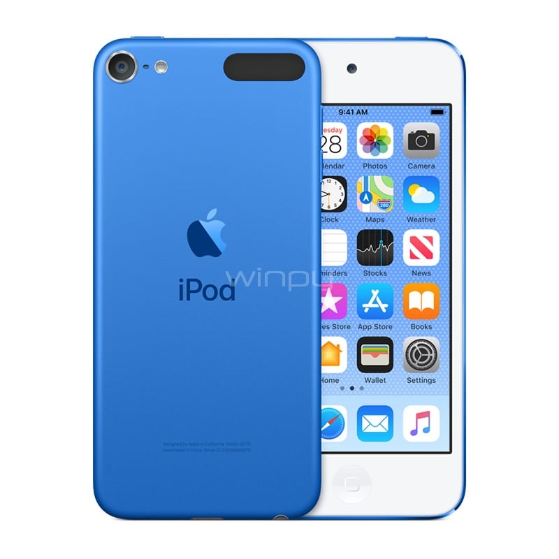 1194番.新品バッテリー iPod touch 第7世代 ブルー 128GB ヤマダモール | Apple iPod touch (第7世代) 128GB ブルー (整備済み品