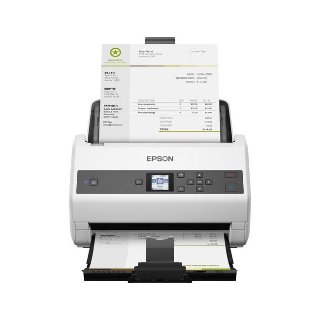 Escáner Epson DS-870 Color Duplex (hasta documento de 8.5 x 240, y 7000 páginas por día)