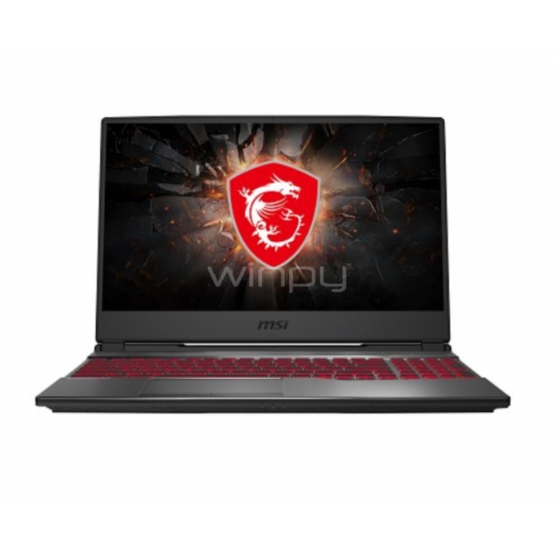 Notebook Gamer MSI GP65 Leopard 9SD (i7-9750H, GTX 1660 Ti, 16GB RAM, 512GB NVMe, Pantalla 144Hz 15.6“, Win10)