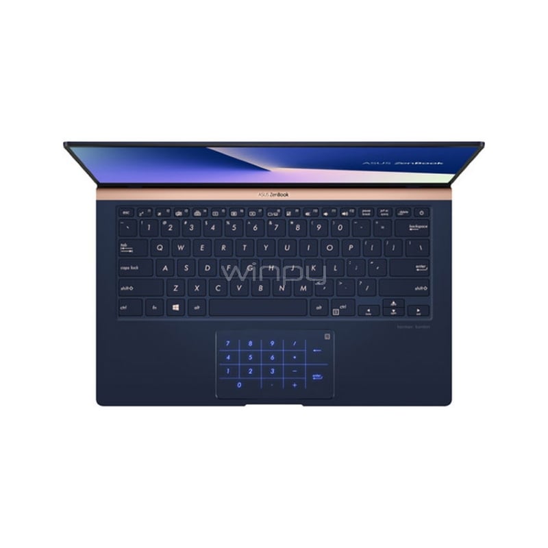 Ultrabook ASUS ZenBook UX433FN-A5235T (i7-8565U, GeForce MX150, 8GB RAM, 512GB SSD, Pantalla 14“, Win10)