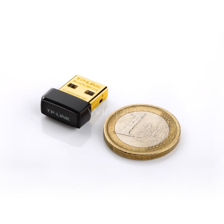 Adaptador Nano USB TP-Link Inalámbrico N 150Mbps