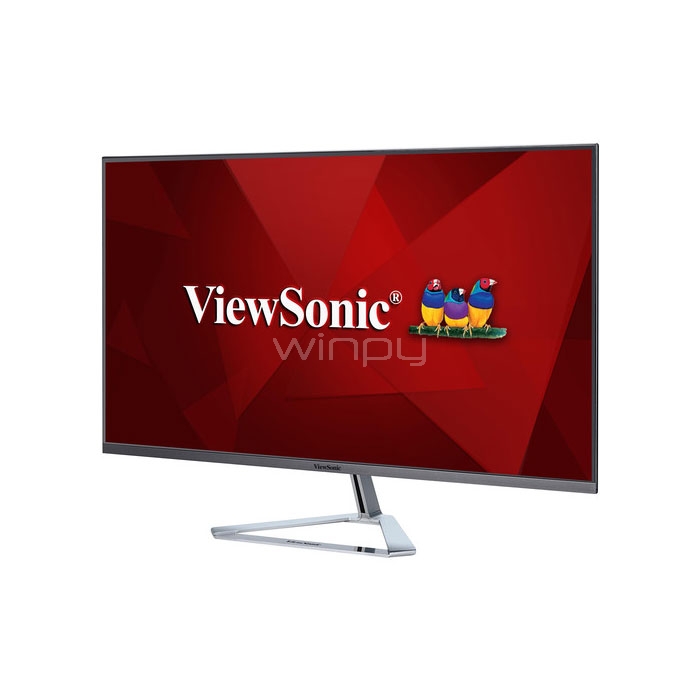 Monitor ViewSonic VX3276-4K de 31.5“ (MVA, 3840x2160pix, 16:9, DPort+mDPort+HDMI, Blanco)
