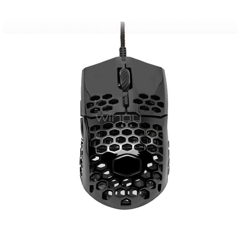 Mouse Gamer Cooler Master MasterMouse MM710 (Sensor PixArt PMW3389, 400/16.000dpi, 53g, Negro Mate)