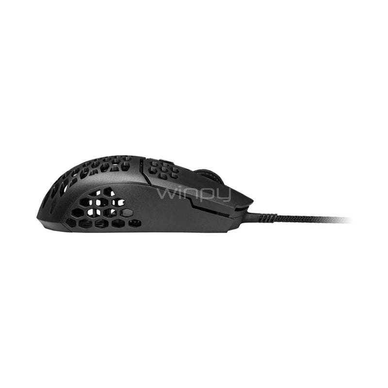 Mouse Gamer Cooler Master MasterMouse MM710 (Sensor PixArt PMW3389, 400/16.000dpi, 53g, Negro Mate)