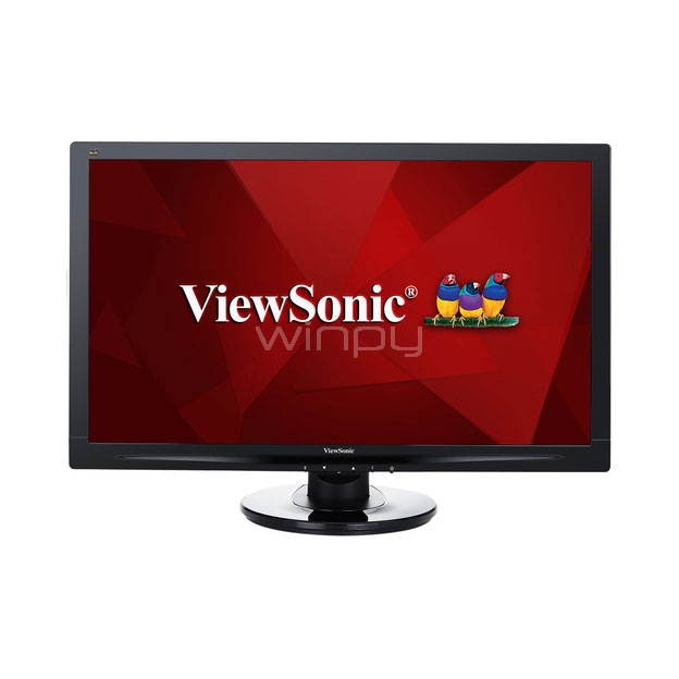 Monitor ViewSonic VA2446MH de 24“ (TN, Full HD, 16:9, HDMI+VGA, Vesa)