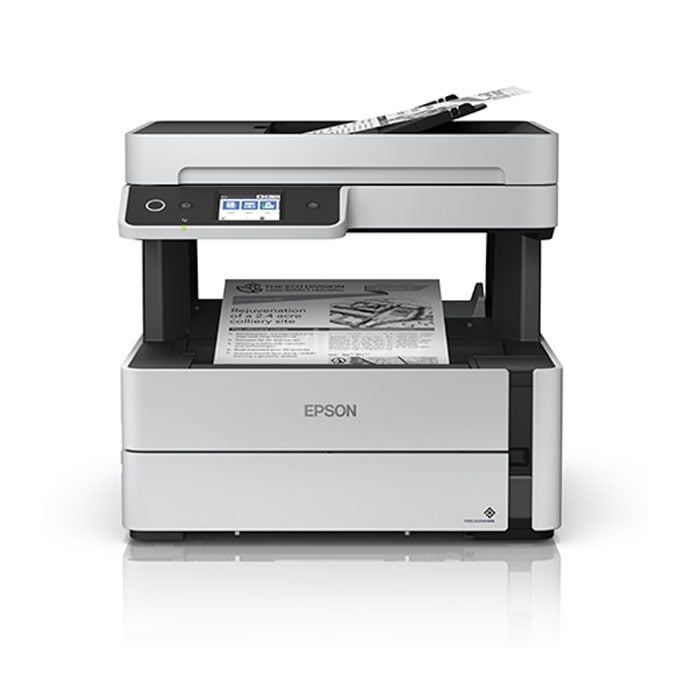 Multifuncional Epson EcoTank M3180 (Tinta Blanco/Negro, 20ppm, WiFi-Ethernet-USB)