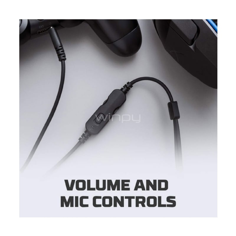 Audifonos Gamer HyperX Cloud Stinger Core (Diadema, Micrófono, PS4/PS4 PRO)