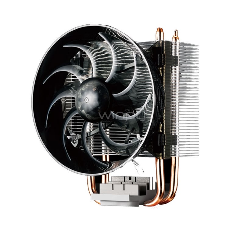 Disipador de Aire Cooler Master Hyper T200 (Intel-AMD, 30dBA, 2200RPM)