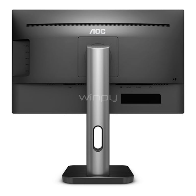 Monitor Ultrafino AOC 24P1U Serie P1 de 23.8“ (IPS, Full HD, DPort+HDMI+VGA+USB, Pivot)
