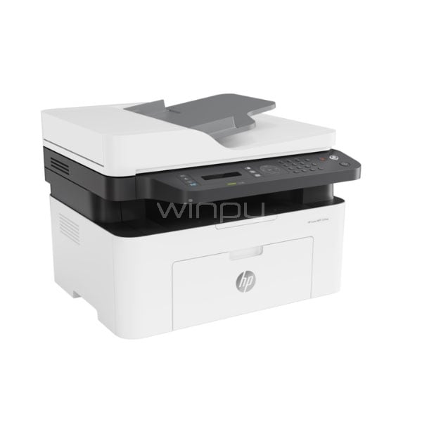 Multifuncional HP Laser MFP 137fnw (Láser Blanco y Negro, 21 ppm, Inalambrica)