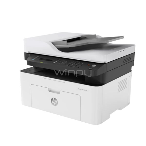 Multifuncional HP Laser MFP 137fnw (Láser Blanco y Negro, 21 ppm, Inalambrica)