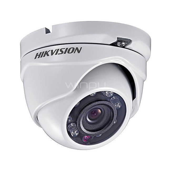 Cámara de torreta Hikvision IR interior (análoga, 1080P 2 MP)