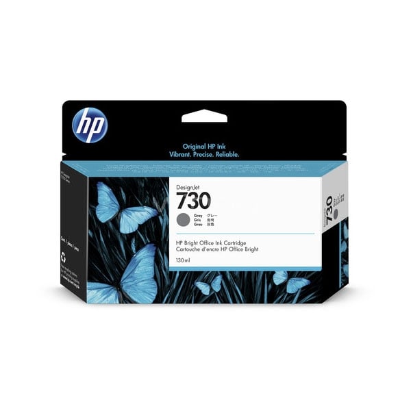 Cartucho tinta original HP DesignJet 730 Gris (130 ml)
