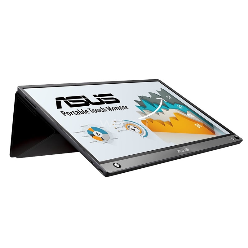 Monitor portátil ASUS ZenScreen MB16AC (IPS, Full HD, Táctil, USB