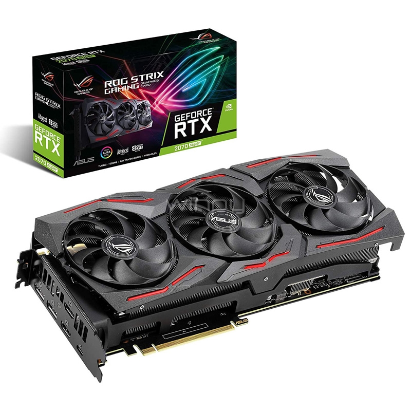 【ジャンク】ASUS ROG STRIX GeForce RTX2070 Tarjeta gráfica ASUS ROG Strix GeForce RTX 2070 SUPER Advanced de