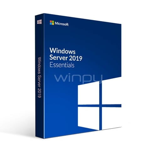 Licencia Microsoft Windows Server 2019 Essentials (OEM, DVD, Español)