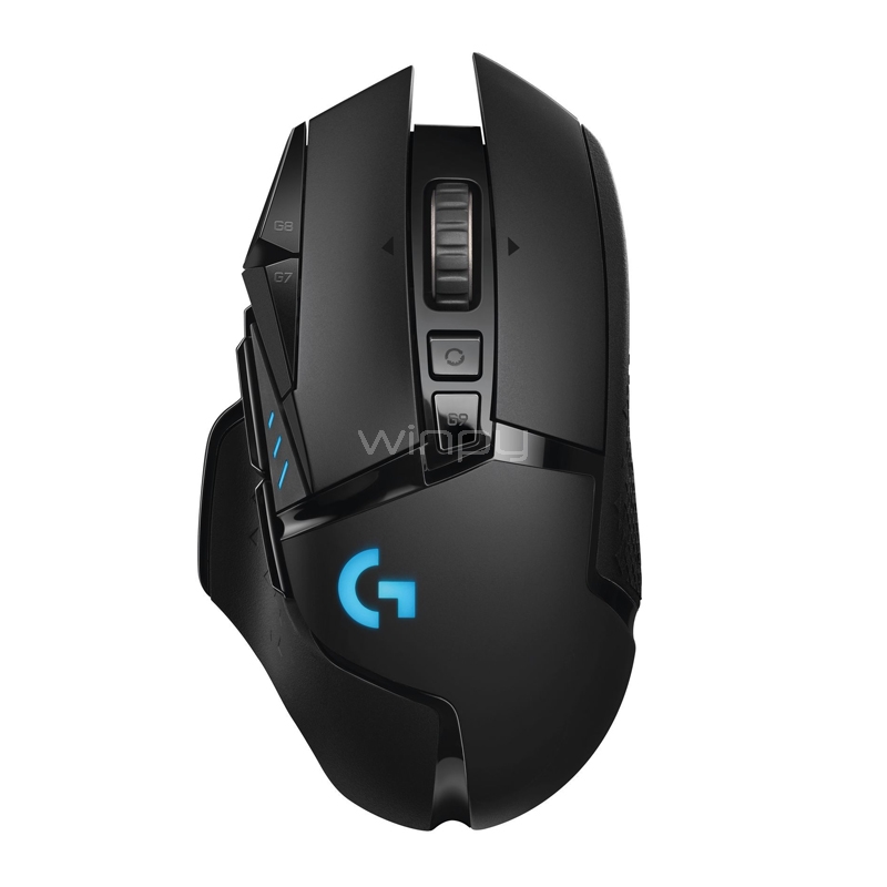 Mouse Gamer Logitech G502 LIGHTSPEED (25600dpi, RGB, 1ms, Inalámbrico)