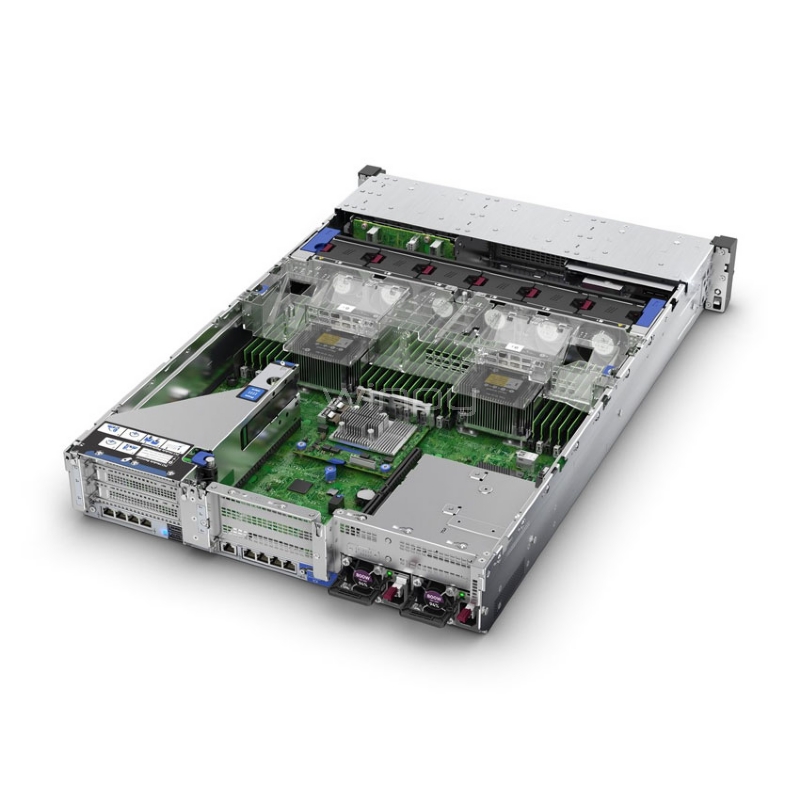 Servidor HPE ProLiant DL380 Gen10 (Xeon Silver 4210, 32GB DDR4, Sin disco, Fuente 500W, Rack 2U)