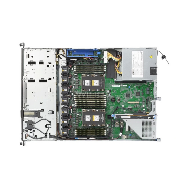Servidor HPE ProLiant DL160 Gen10 (Intel Xeon Bronze 3204, 16GB RAM, Sin Discos, Fuente 500W, Rack 1U)
