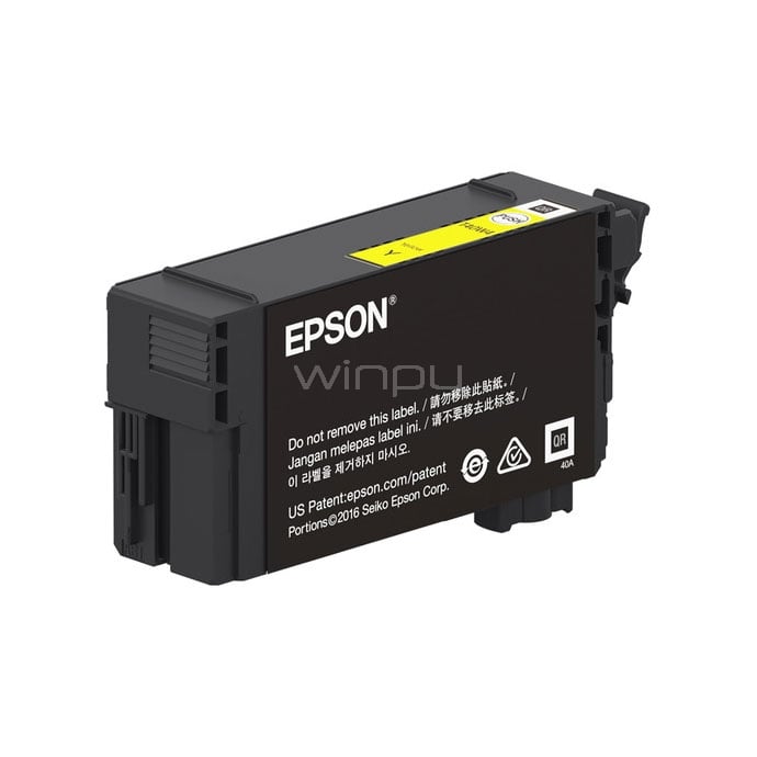 Cartucho de tinta  Epson UltraChrome XD2 T40W ( amarillo 50 ml)