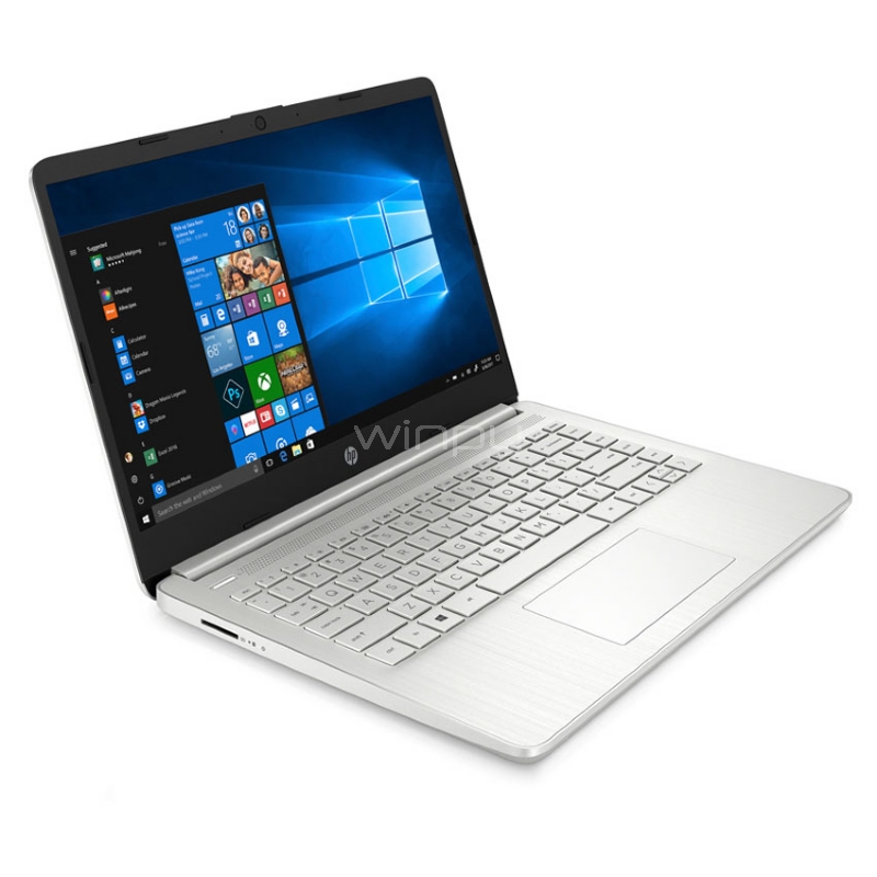 Notebook HP  14-DQ0008LA (i3-7020U, 12GB RAM, 256GB SSD, Pantalla 14“, Win10)